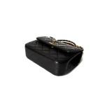 Chanel 23B Mini Flap Bag with Two-Tone Handle